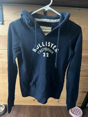 Hollister Xs Navy Blue Hoodie thumbnail 1