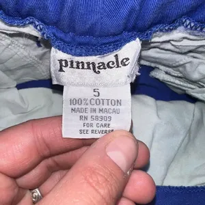 Pinnacle bright blue vintage size 5 tracksuit joggers thumbnail 2