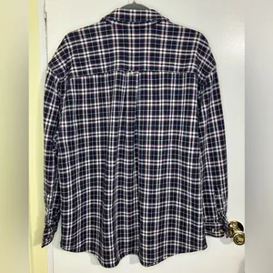 Disney Vintage Mickey plaid shirt thumbnail 5