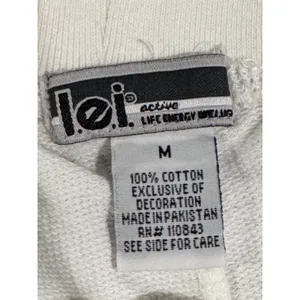 L.E.I. Y2K Varsity Shorts Women's Drawstring Elastic Waist Sporty Athletic‎ thumbnail 6