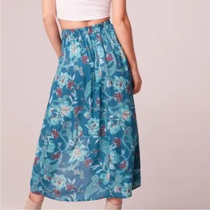 band of the free NWT Celine Floral midi skirt/ small thumbnail 3