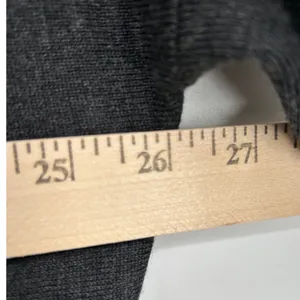 Eileen Fisher Womens‎ Gray Merino Wool Asymmetric Turtleneck Sweater XS Neutral thumbnail 7