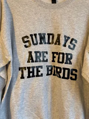 Gildan NFL PHILADELPHIA EAGLES GRAY CREWNECK SWEATSHIRT thumbnail 2