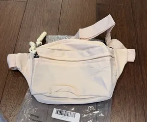 Women’s Cream Waist Bag Sling - Everyday Crossbody NIB - C39-223 thumbnail 1