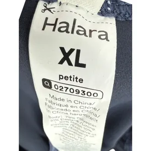 NWT Halara Flex High Waisted Pocket Work Flare Pants Navy Blue Size XLP thumbnail 4