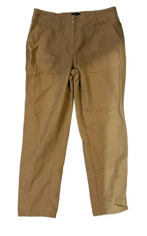 Talbots Cargo Pants Womens‎ Size 6 Beige Khaki Slim Straight Leg Utility thumbnail 1