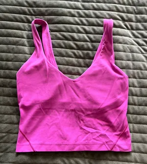 Longline Sports Bra Pink Size XS thumbnail 1