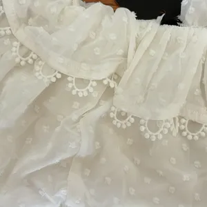 White fox crop top thumbnail 4