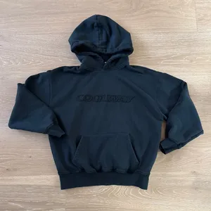 Coolway Logo Hoodies Size M in Wash Black thumbnail 1