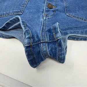 Free People Bridgette Button Front Denim Shorts 30 Long Western Festival Girly thumbnail 7