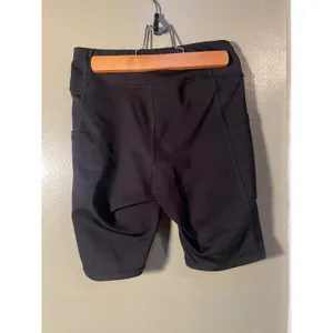 C9 Champion Women's Size XS Athletic Biker Shorts Black Side Pockets Mid-Rise thumbnail 6