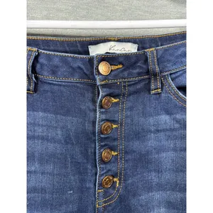 KanCan Womens High-Waisted Skinny Jeans Button Fly Size‎ 11/29 Dark Wash thumbnail 2