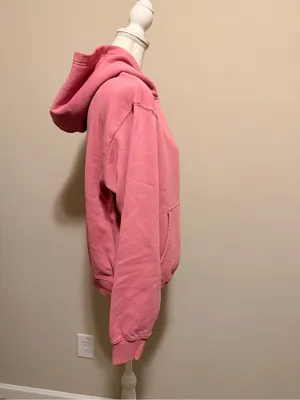 Aritzia Cozy Sweatfleece Perfect Hoodie size small vintage frozen berry NWOT thumbnail 13