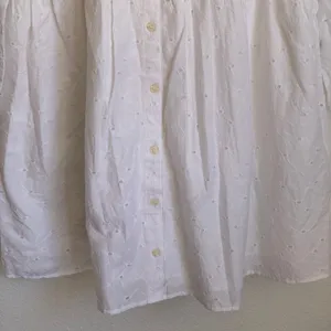 NWT J. Crew Factory Eyelet Collared Mini Shirtdress in‎ White BY515 thumbnail 5