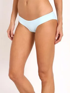 NWT Eberjey Light Blue Coco Cielo Bikini Bottoms L thumbnail 1