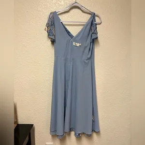 ELIZA J Spring Floral Print Dress Size 6 *missing sash* thumbnail 10