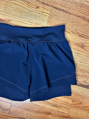Spanx Skort Athletic Shorts Blue Medium thumbnail 4