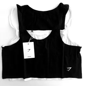 Gymshark M Lifting 2 In 1 Crop Tank thumbnail 2