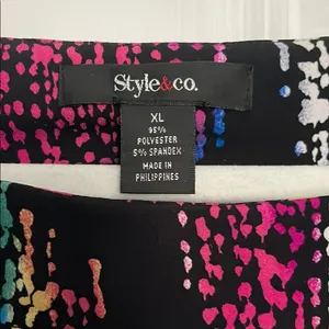 Colorful Abstract Print Dress thumbnail 4