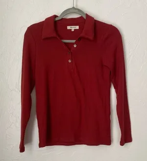 Madewell pull over collared sweater▪️size XXS thumbnail 1