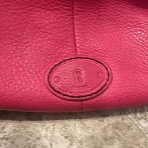 Fossil Long Live Vintage Leather Shoulder Bag SHB5054 Pink Pebbled Leather thumbnail 13