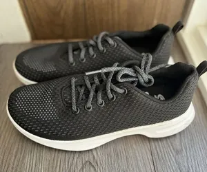 Athletic Works Memory Foam Sneakers‎ Running Shoes Walking Black Size 10 thumbnail 1