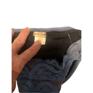 New. Pilyq sky blue lace bikini bottoms. Size small. Retails $76. NWOT thumbnail 6
