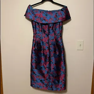 Slate & Willow Off The Shoulder‎ Floral Dress thumbnail 4