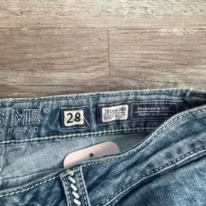 Miss Me Easy Boot Rhinestone Jeans Size 28 thumbnail 6