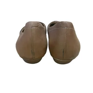 Naturalizer Tan Leather Ballet Flats Maude thumbnail 6