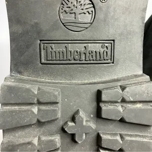 Timberland black leather‎ lace up boots size 8.5 thumbnail 6
