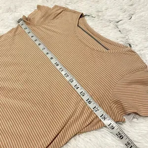 Lululemon Love Crew III in Hype Stripe Beech Wood White Medium thumbnail 4