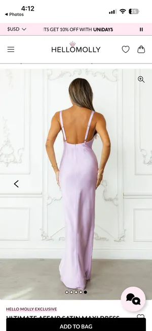 Hello Molly Dress Lilac thumbnail 3