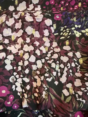White House | Black Market long sleeve floral mini dress thumbnail 6