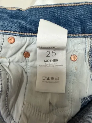 Mother Jeans High waist Ankle fray size 25 thumbnail 11