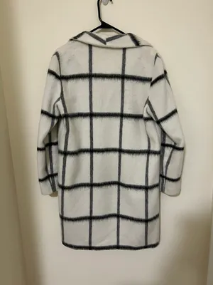 Anthropologie Elevenses Checkered Coat thumbnail 9