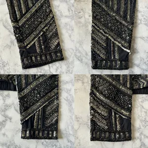 Calypso St. Barth Sequin Embellished Silk Jogger Pants thumbnail 9