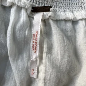 Free People Sunbeams White Graduation Dress Floral Embroidered Mini Dress Sz S thumbnail 7