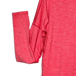 Nike Dri-FIT Pullover Shirt Womens L Pink 1/4 Zip Running Long Sleeve Athletic thumbnail 9