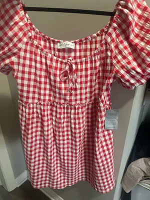 Petal and pup gingham dress  thumbnail 3