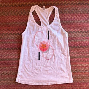 Veuve Clicquot Rose Tennis Raquet Graphic Tank thumbnail 1