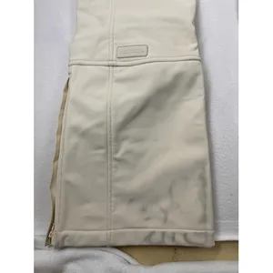 Halfdays Women's Emma Softshell Pant Oatmilk Large NWT *read $285 MSRP thumbnail 8