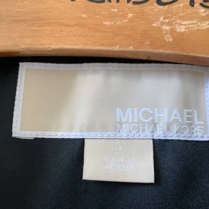 Michael by Michael Kors black knee length jacket thumbnail 4