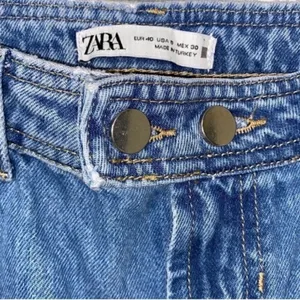 Zara Blue Flare Leg Jeans (Size 8) thumbnail 7