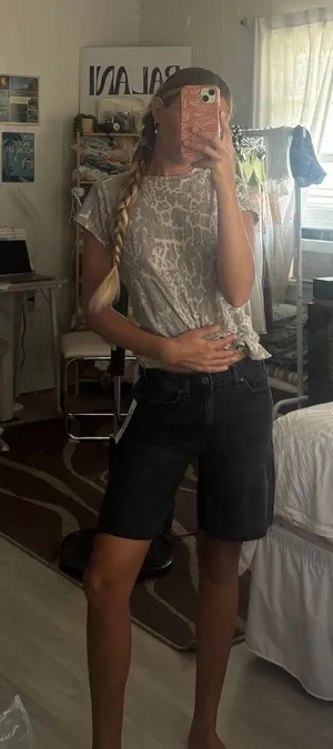 Black  Jorts thumbnail 1