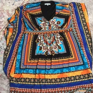 Laura Max dress. EUC Blue Size L thumbnail 7