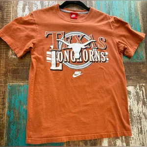Nike Orange Texas Longhorns Short Sleeve Tee thumbnail 1