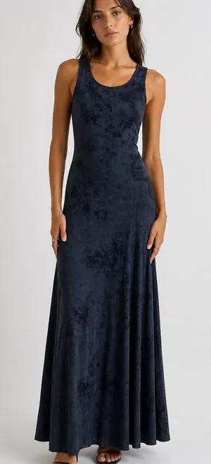 NWT VRG GRL Tie Dye Maxi Dress Size 8 thumbnail 1