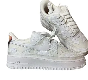 BRAND NEW Nike x Billie Eilish Air Force 1 Low Triple White Sneakers Size 6M/7.5 thumbnail 8