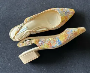 Alex Marie “Charlyn” Sling back block heels thumbnail 1